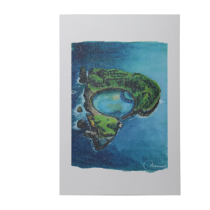 Postal - Ilhéu de Vila Franca