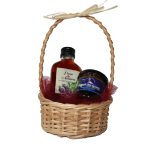 Cesta com Asa, Kit Amora